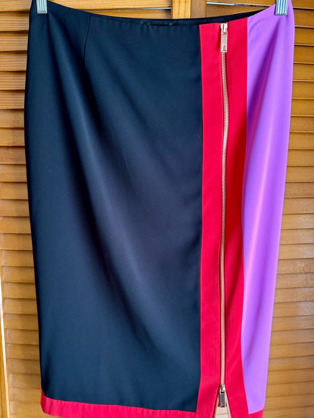 Ted Baker Martya color-block pencil skirt